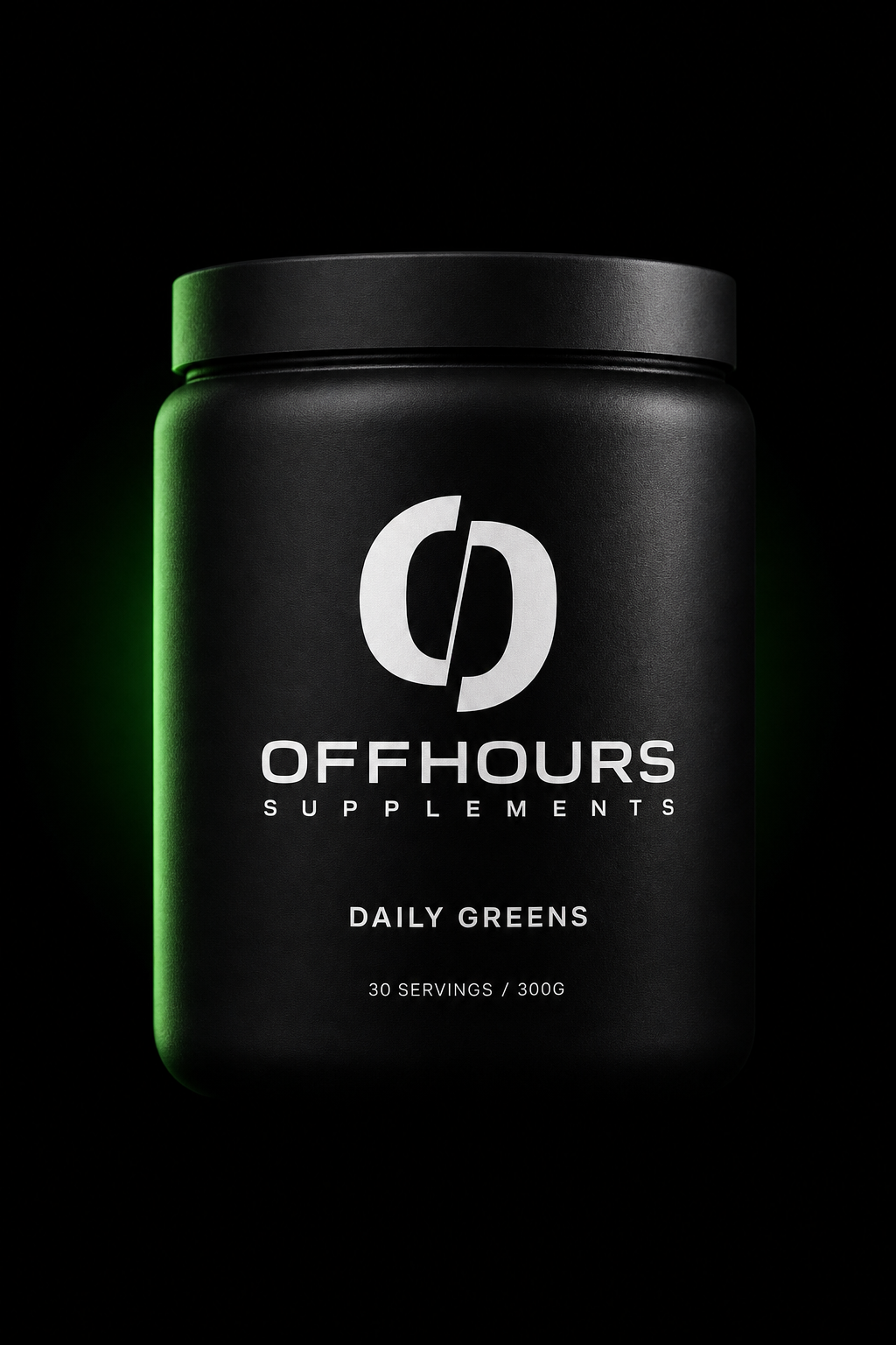 OFFHOURS Daily Greens matte black tub
