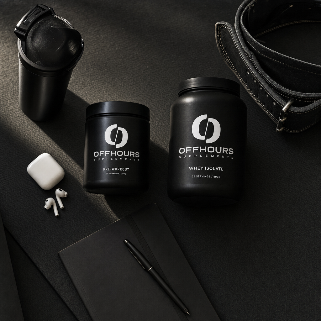 OFFHOURS stack flatlay
